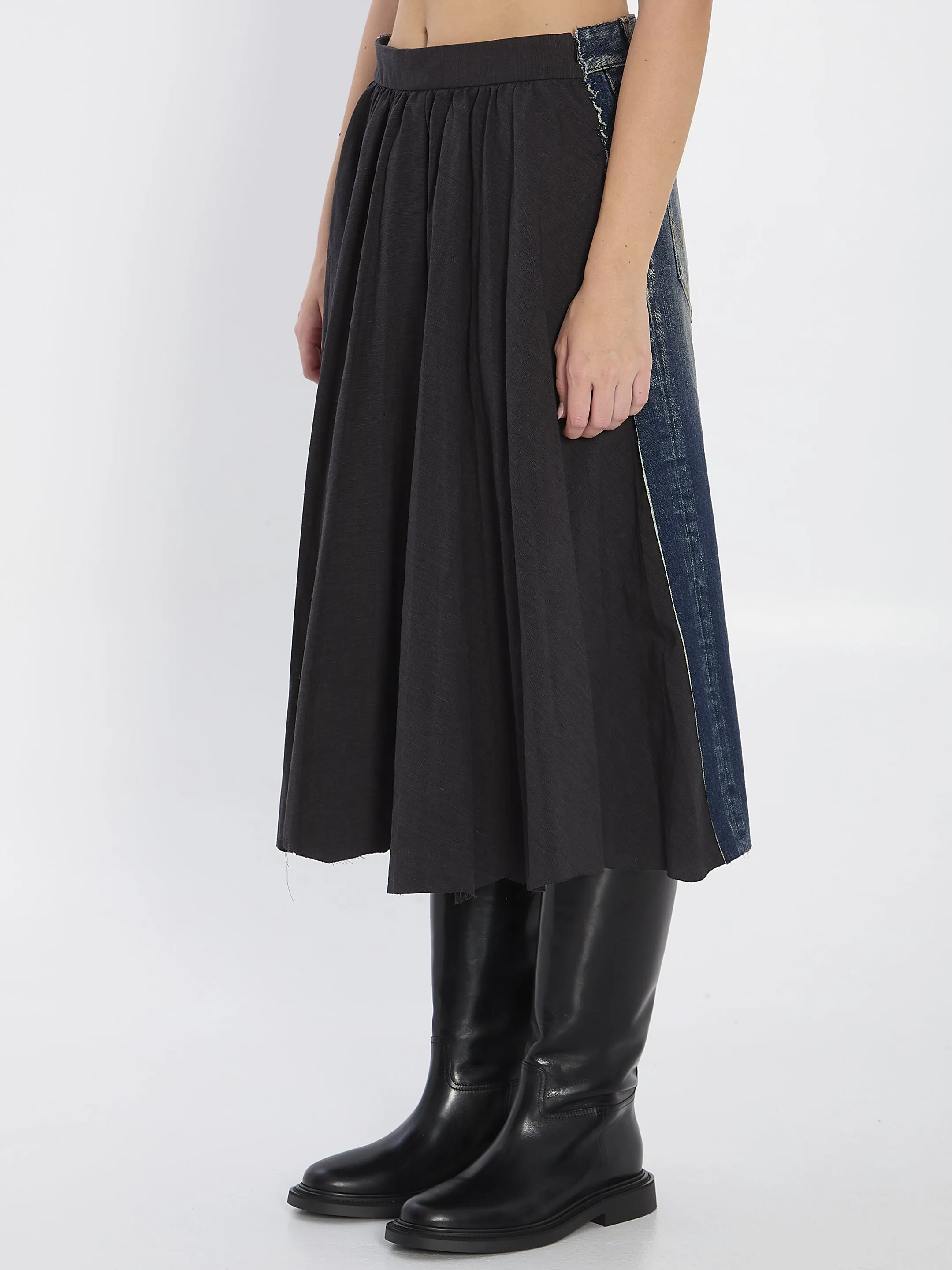 PLEATED HYBRID SKIRT sold by Lord & Taylor product image thumbnail 2
