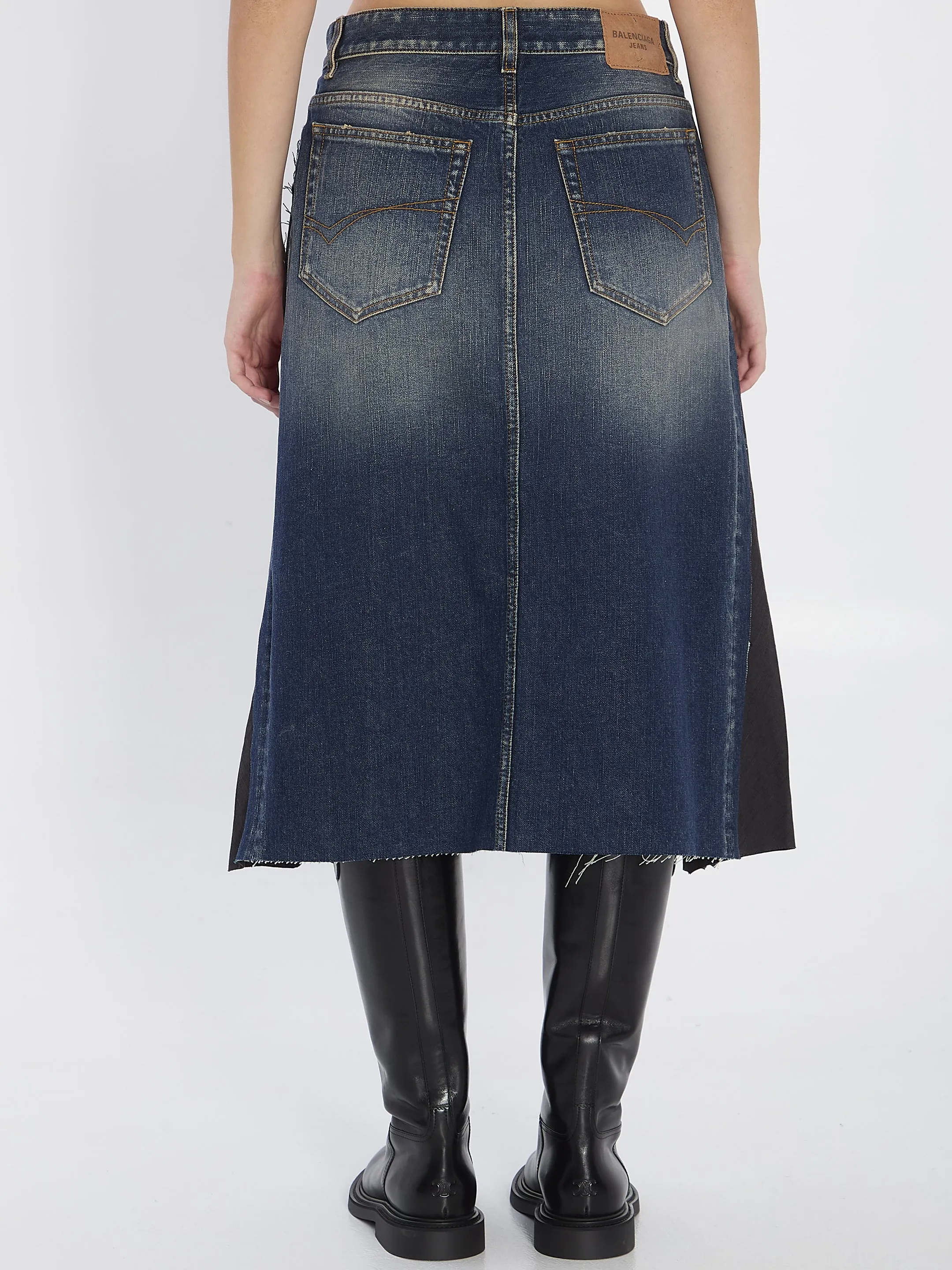 PLEATED HYBRID SKIRT sold by Lord & Taylor product image thumbnail 4