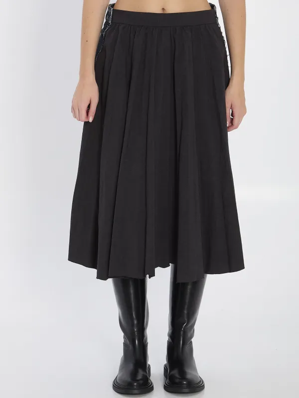 PLEATED HYBRID SKIRT sold by Lord & Taylor