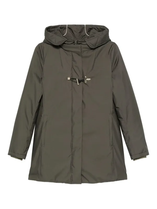 TECHNICAL GABARDINE TOGGLE COAT sold by Lord & Taylor