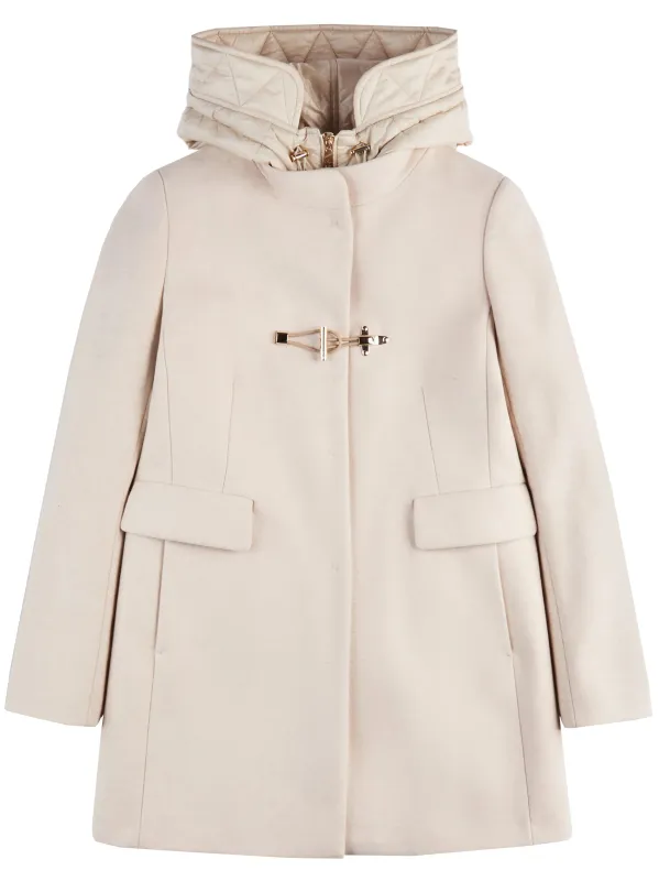 TOGGLE COAT IN MéLANGE WOOL CLOTH sold by Lord & Taylor