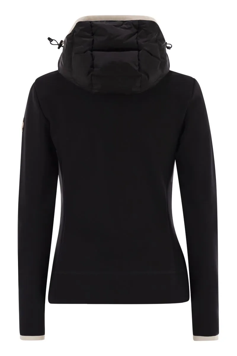PADDED HOODIE WITH ZIP sold by Lord & Taylor product image thumbnail 2
