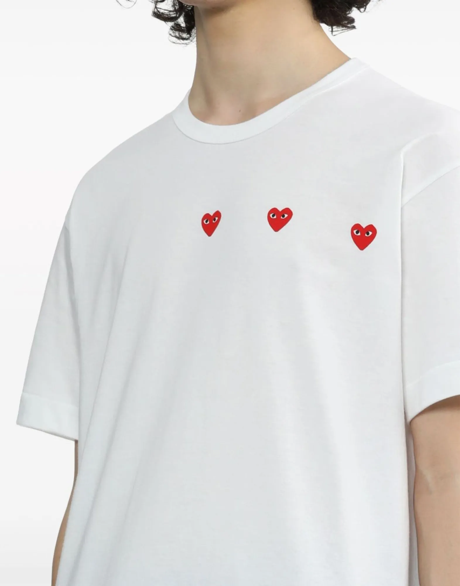 TRIPLE HEARTS LOGO T-SHIRT sold by Lord & Taylor product image thumbnail 5