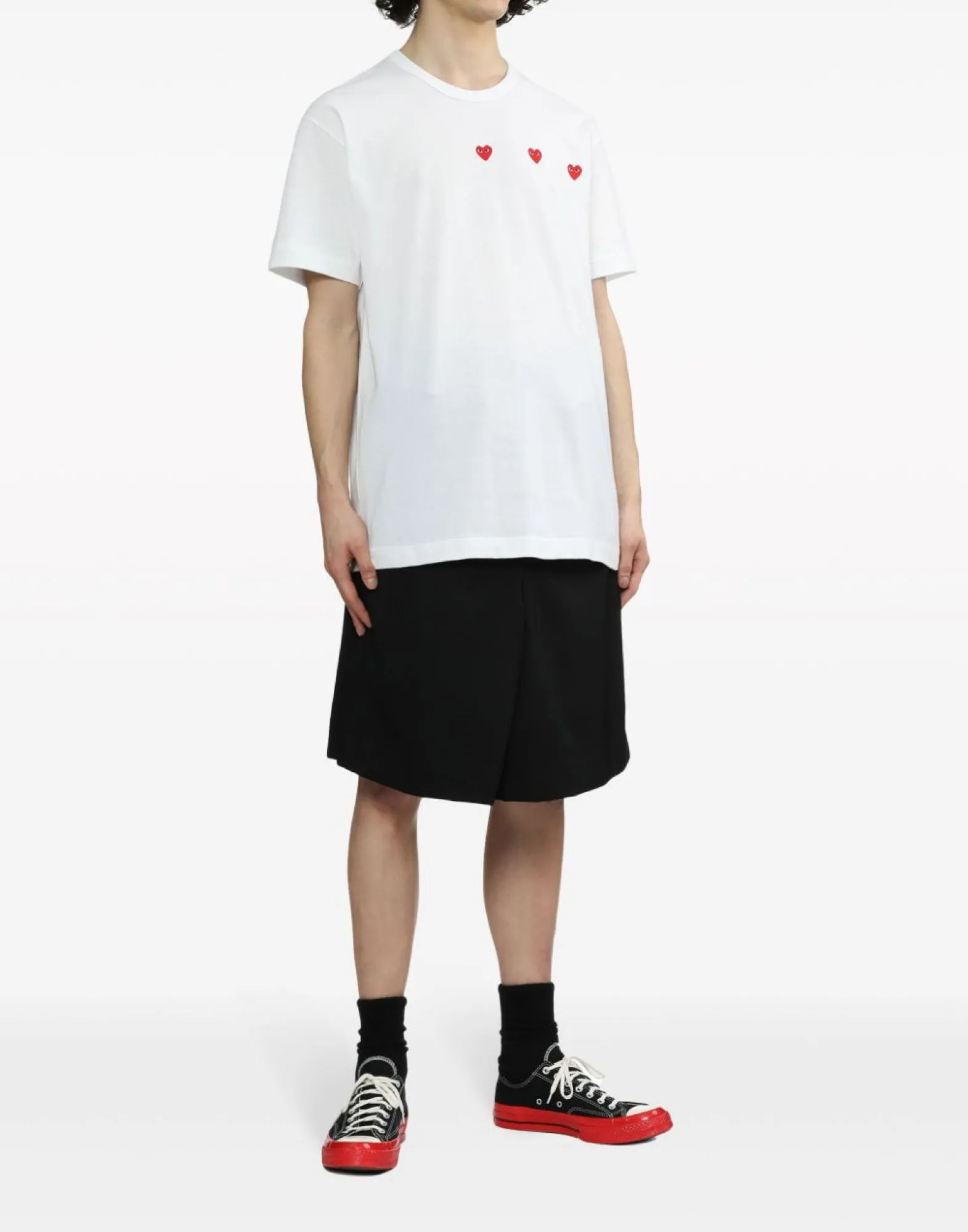 TRIPLE HEARTS LOGO T-SHIRT sold by Lord & Taylor product image thumbnail 2