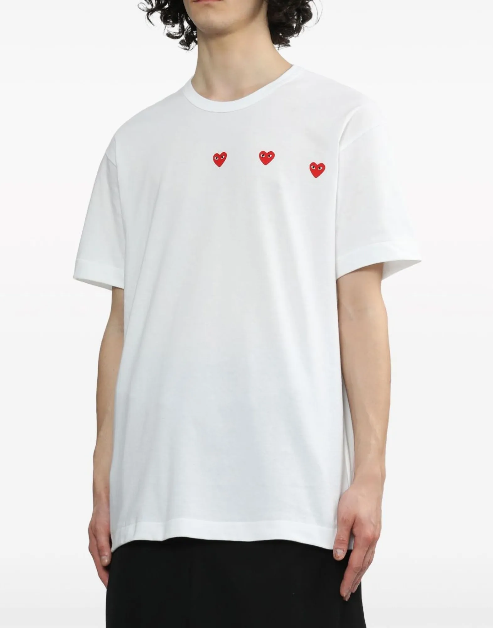 TRIPLE HEARTS LOGO T-SHIRT sold by Lord & Taylor product image thumbnail 3