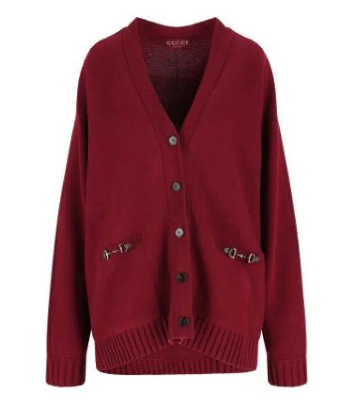 CASHMERE HORSEBIT CARDIGAN sold by Lord & Taylor