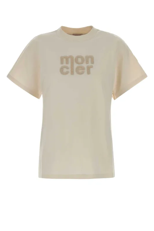 SAND COTTON T-SHIRT made by Moncler