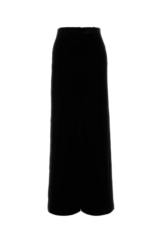 BLACK VELVET PALAZZO PANT sold by Lord & Taylor