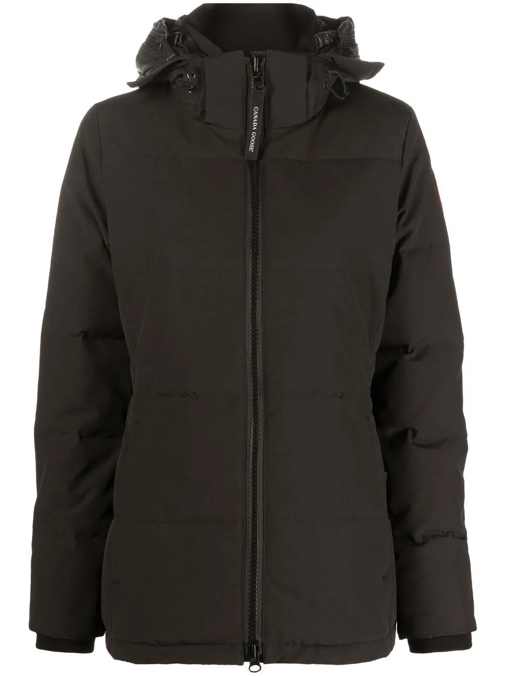 BLACK POLYESTER BLEND CHELSEA PARKA sold by Lord & Taylor