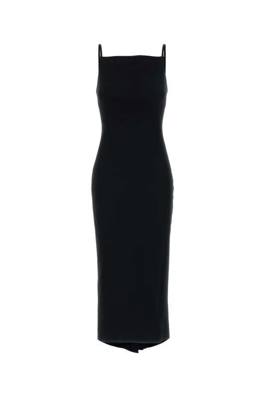 BLACK CADY DRESS made by Givenchy