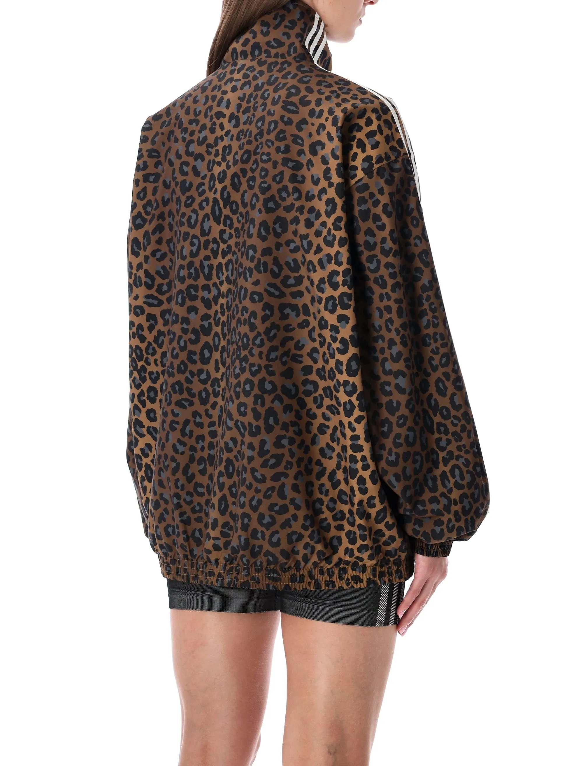 ADIDAS ORIGINALS LEOPARD FIREBIRD OVERSIZED TRACK JACKET sold by Lord & Taylor product image thumbnail 2