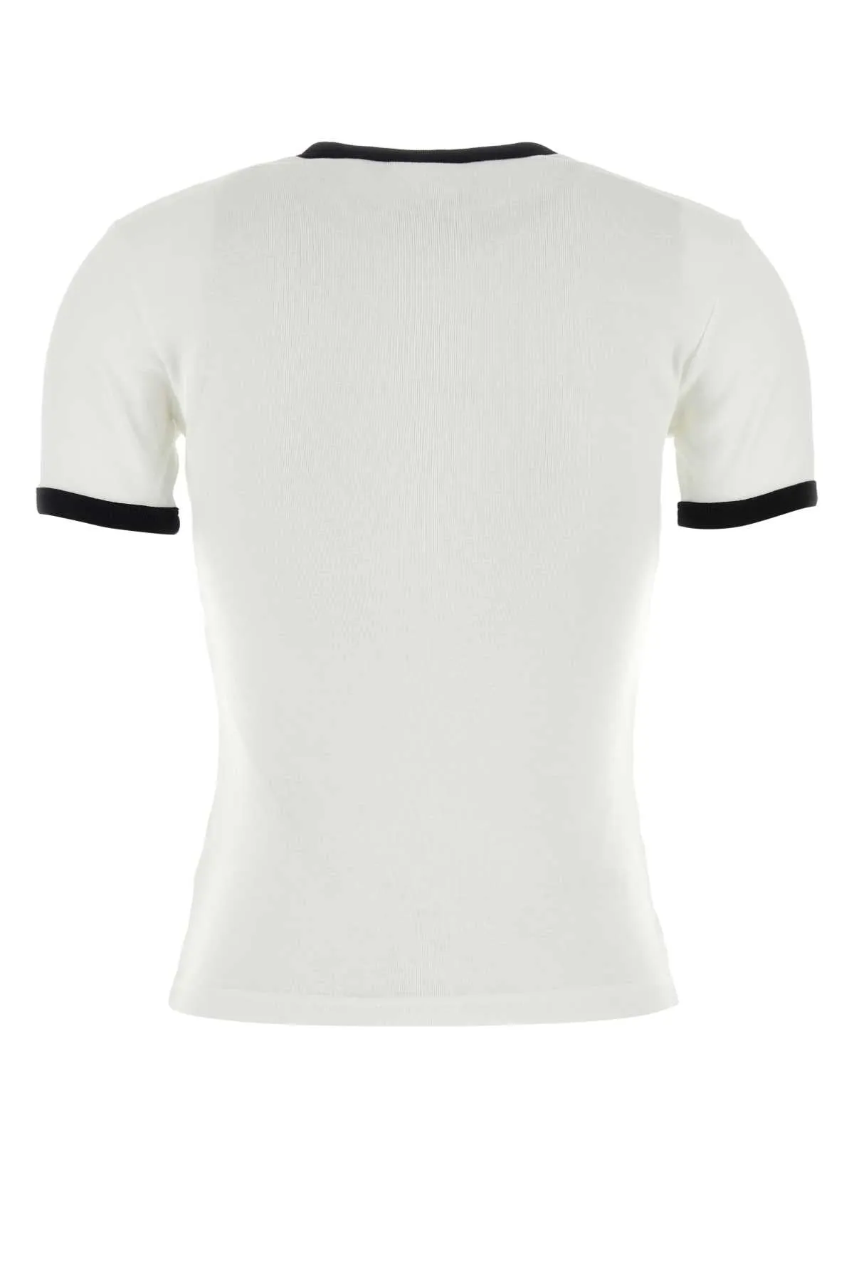 COURRÈGES CONTRAST COTTON T-SHIRT sold by Lord & Taylor product image thumbnail 2