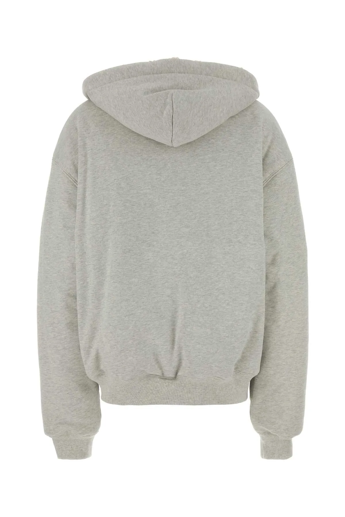 MELANGE GREY COTTON OVERSIZE SWEATSHIRT sold by Lord & Taylor product image thumbnail 2