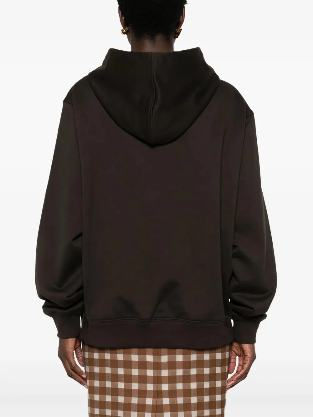 COTTON HOODIE WITH TRIANGLE LOGO sold by Lord & Taylor product image thumbnail 4