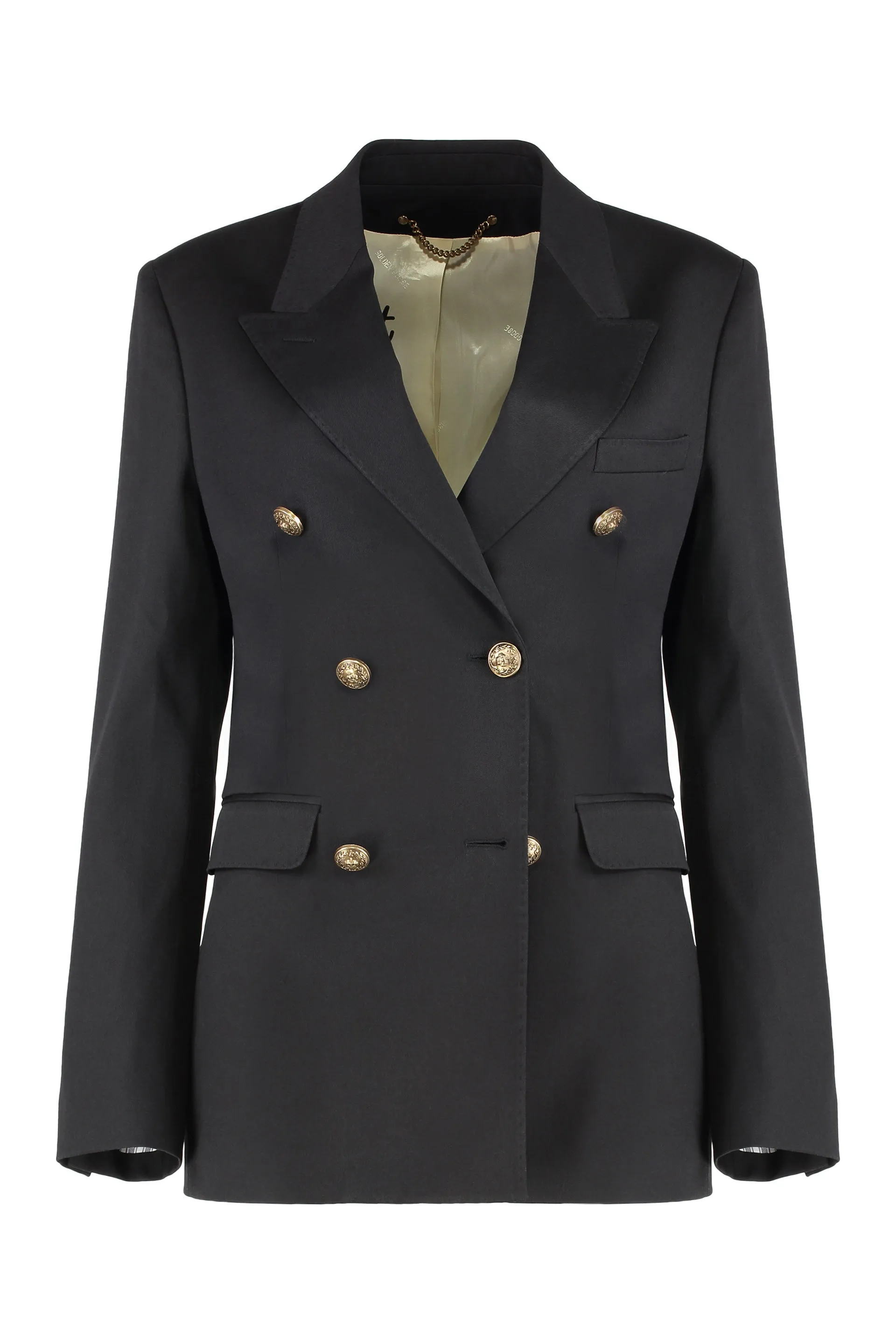 DIVA DOUBLE-BREASTED WOOL BLAZER sold by Lord & Taylor
