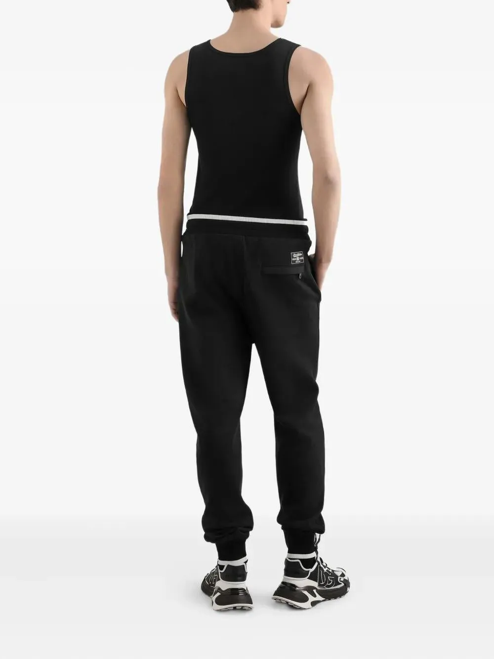 TRACK PANTS IN COTTON sold by Lord & Taylor product image thumbnail 3