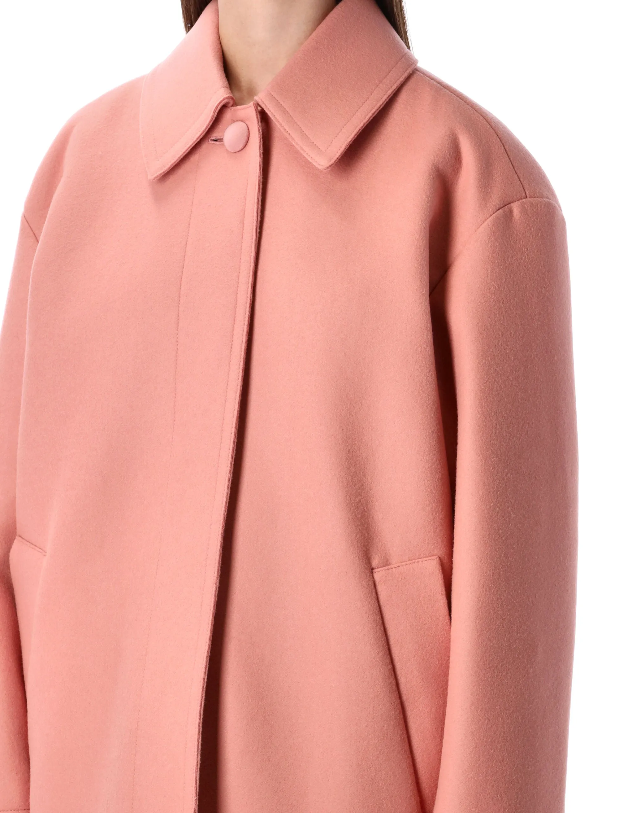 SINGLE-BREASTED WOOL COAT sold by Lord & Taylor product image thumbnail 3