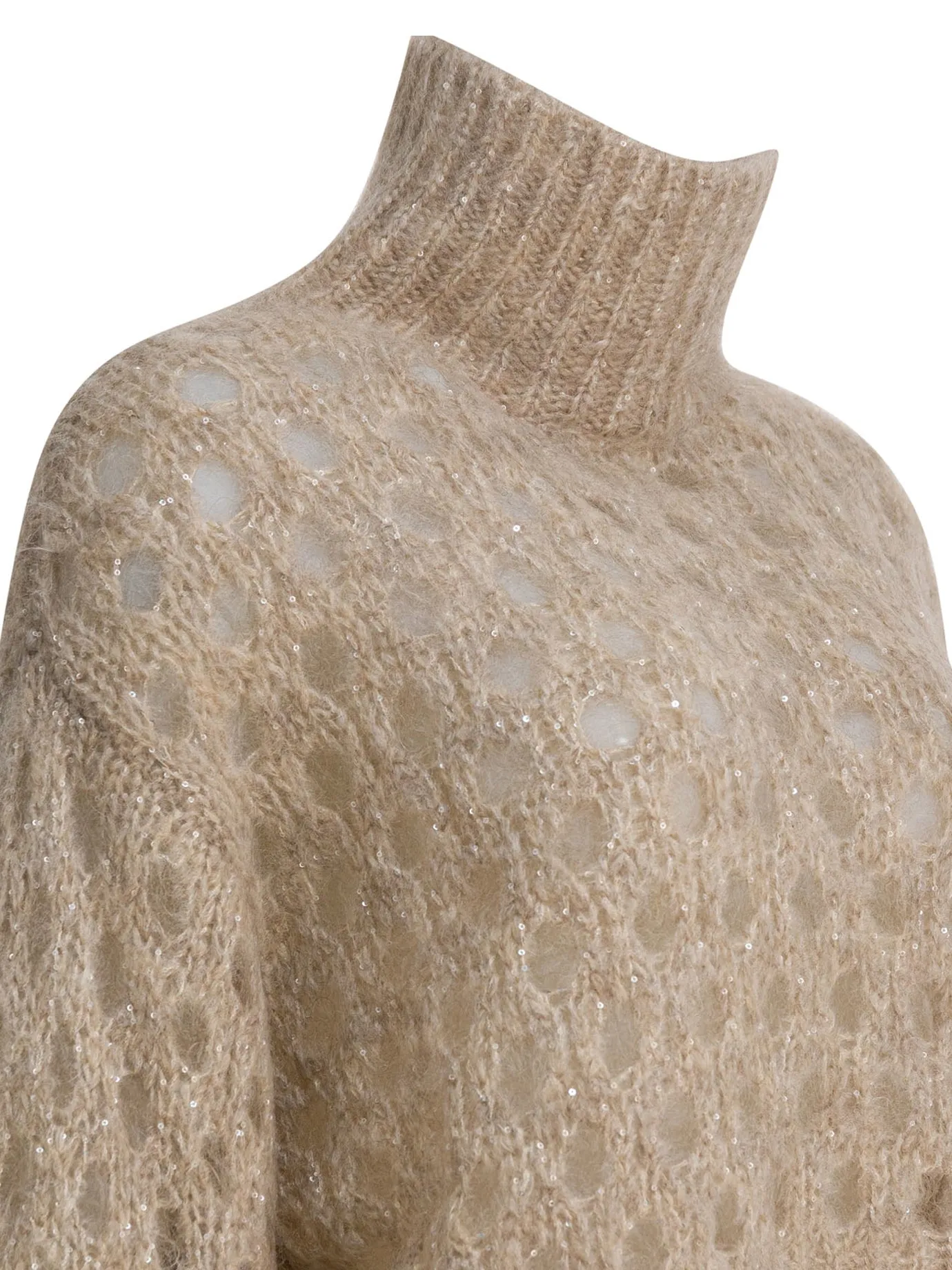"DAZZLING NET" TURTLENECK SWEATER sold by Lord & Taylor product image thumbnail 4