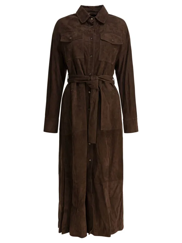 CHEMISIER COAT WITH NECKLACE sold by Lord & Taylor