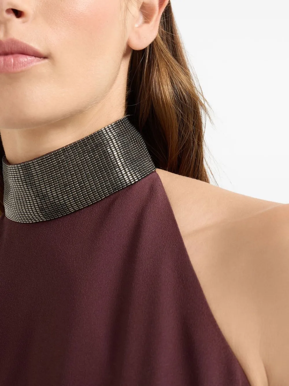 SILK BLEND MAXI DRESS sold by Lord & Taylor product image thumbnail 2