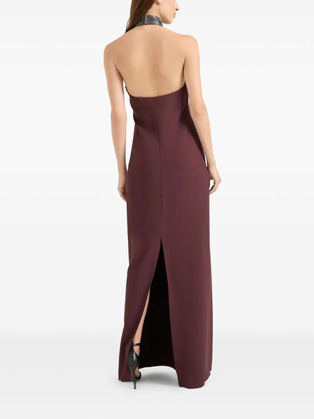 SILK BLEND MAXI DRESS sold by Lord & Taylor product image thumbnail 3