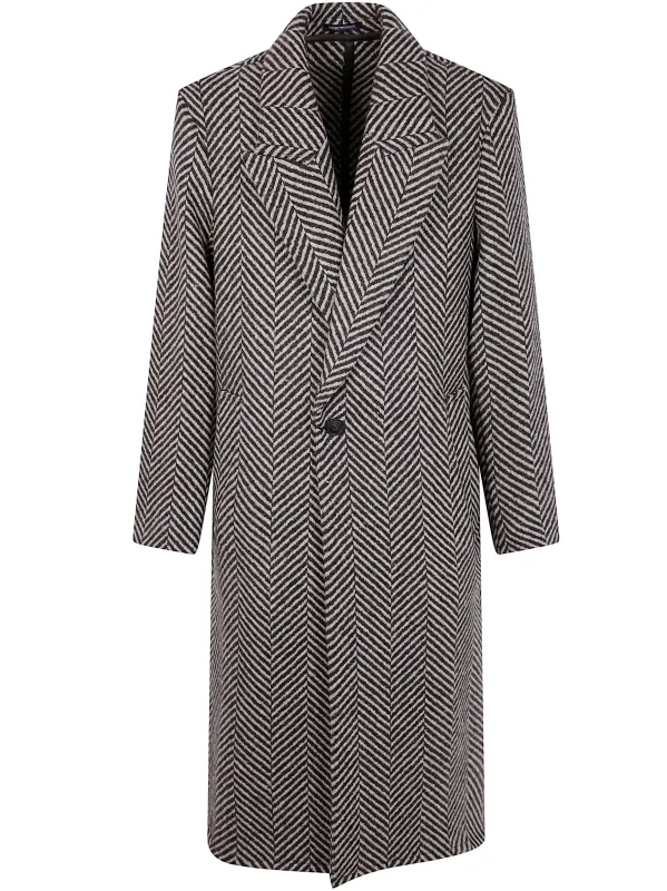 BROWN SILK & NYLON COAT sold by Lord & Taylor