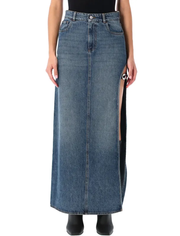 COPERNI GARTER BELT DENIM SKIRT sold by Lord & Taylor