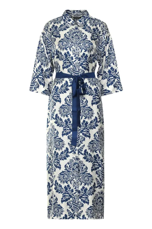 CAMELIA PRINTED SILK SHIRTDRESS sold by Lord & Taylor
