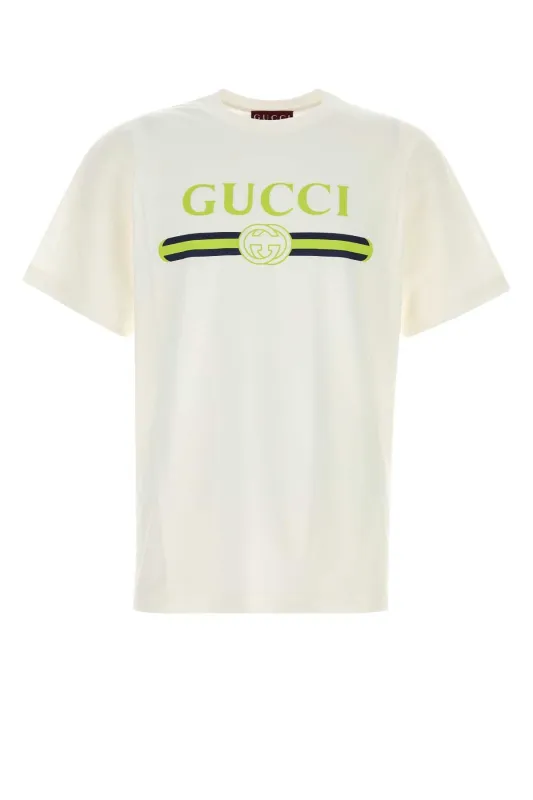 WHITE COTTON SWEATSHIRT made by Gucci