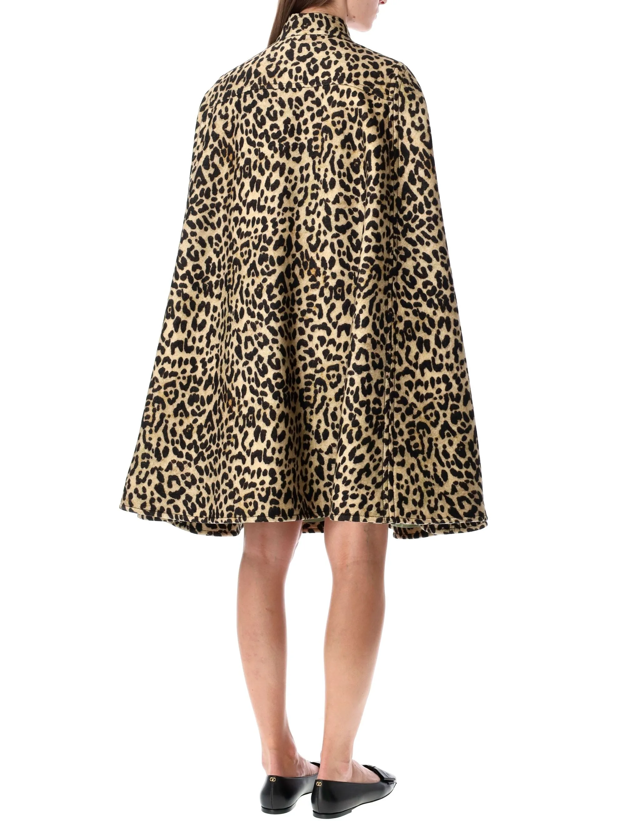 PRINTED WOOL CAPE sold by Lord & Taylor product image thumbnail 2