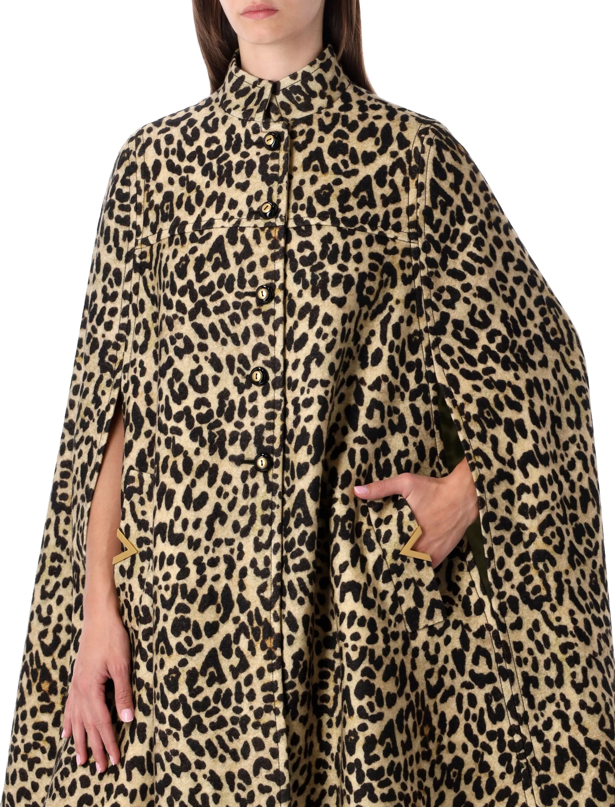 PRINTED WOOL CAPE sold by Lord & Taylor product image thumbnail 3