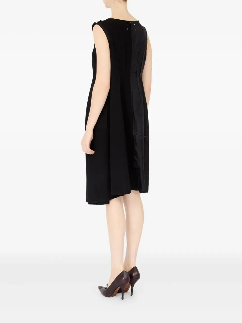 BLACK WOOL DRESS sold by Lord & Taylor product image thumbnail 4
