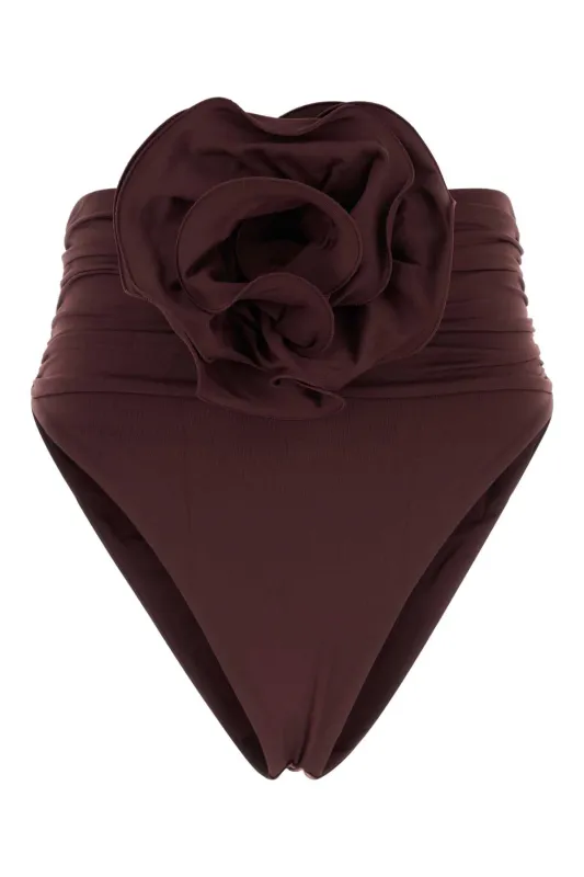 GRAPE STRETCH NYLON BIKINI BOTTOM sold by Lord & Taylor