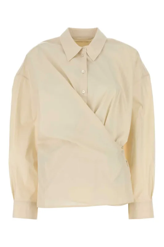 CREAM POPLIN SHIRT sold by Lord & Taylor