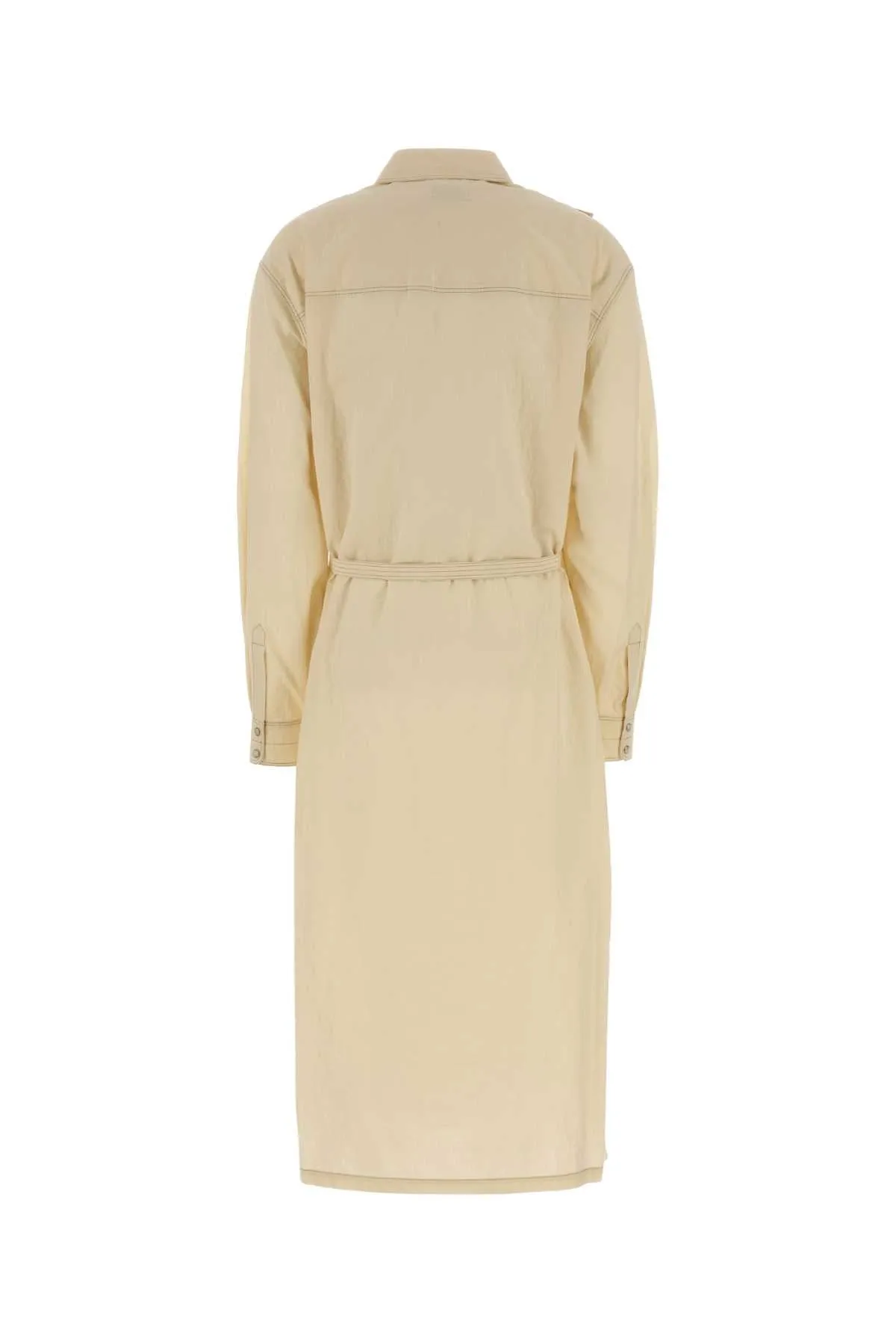 CREAM COTTON SHIRT DRESS sold by Lord & Taylor product image thumbnail 2