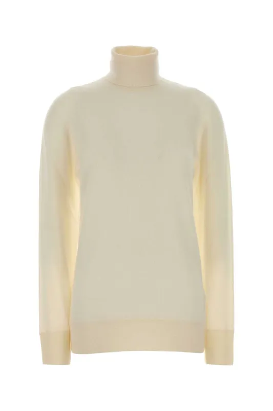 IVORY CASHMERE LIZZY SWEATER sold by Lord & Taylor