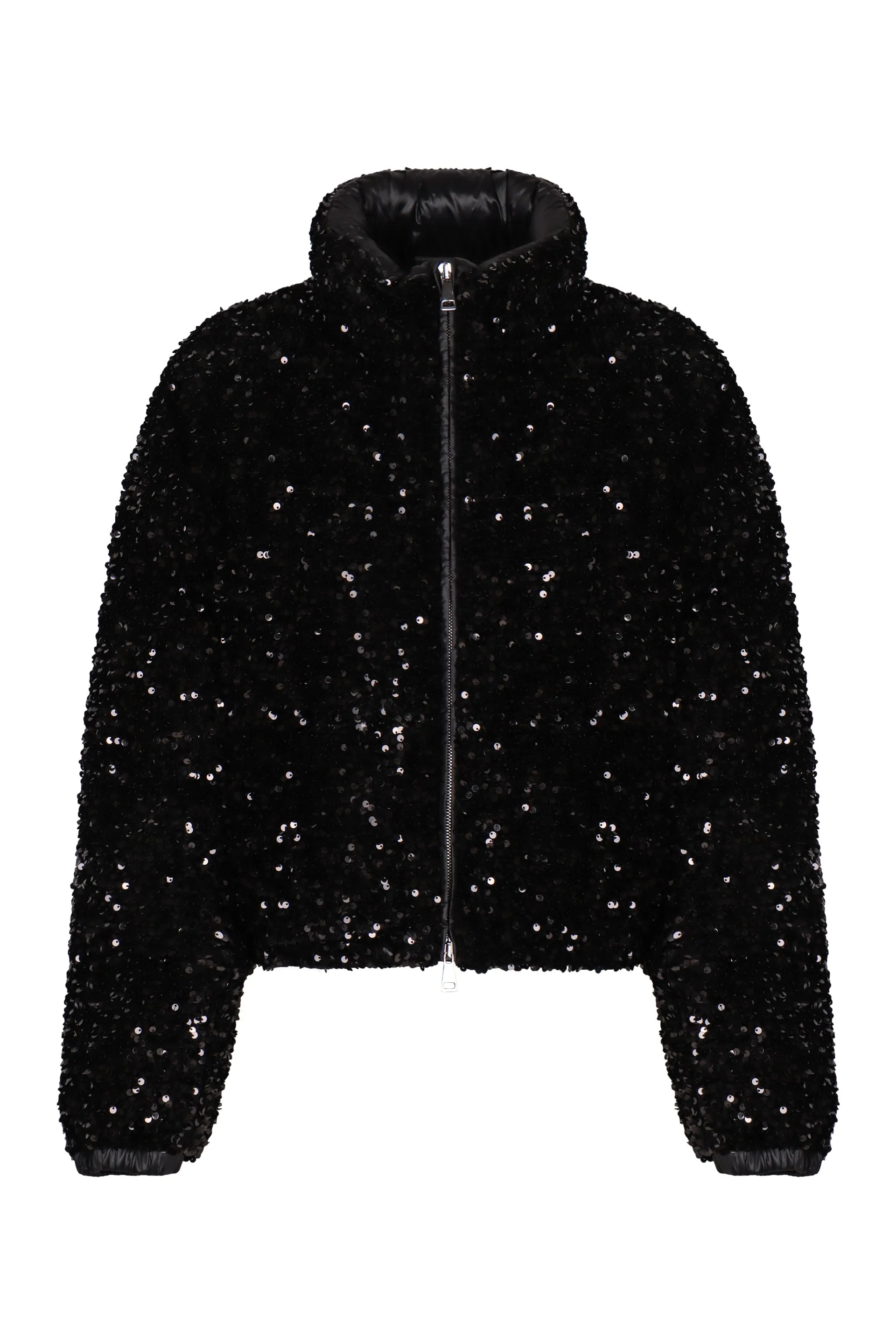 EMBELLISHED POLYESTER LOUVI DOWN JACKET sold by Lord & Taylor