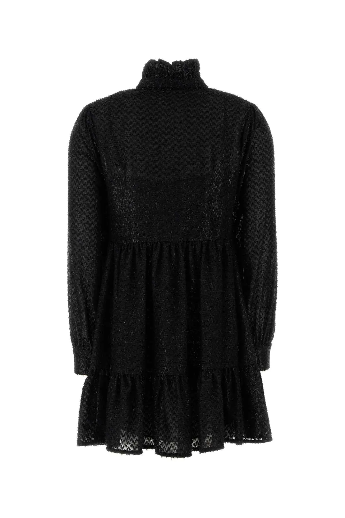 BLACK POLYESTER DRESS sold by Lord & Taylor product image thumbnail 2