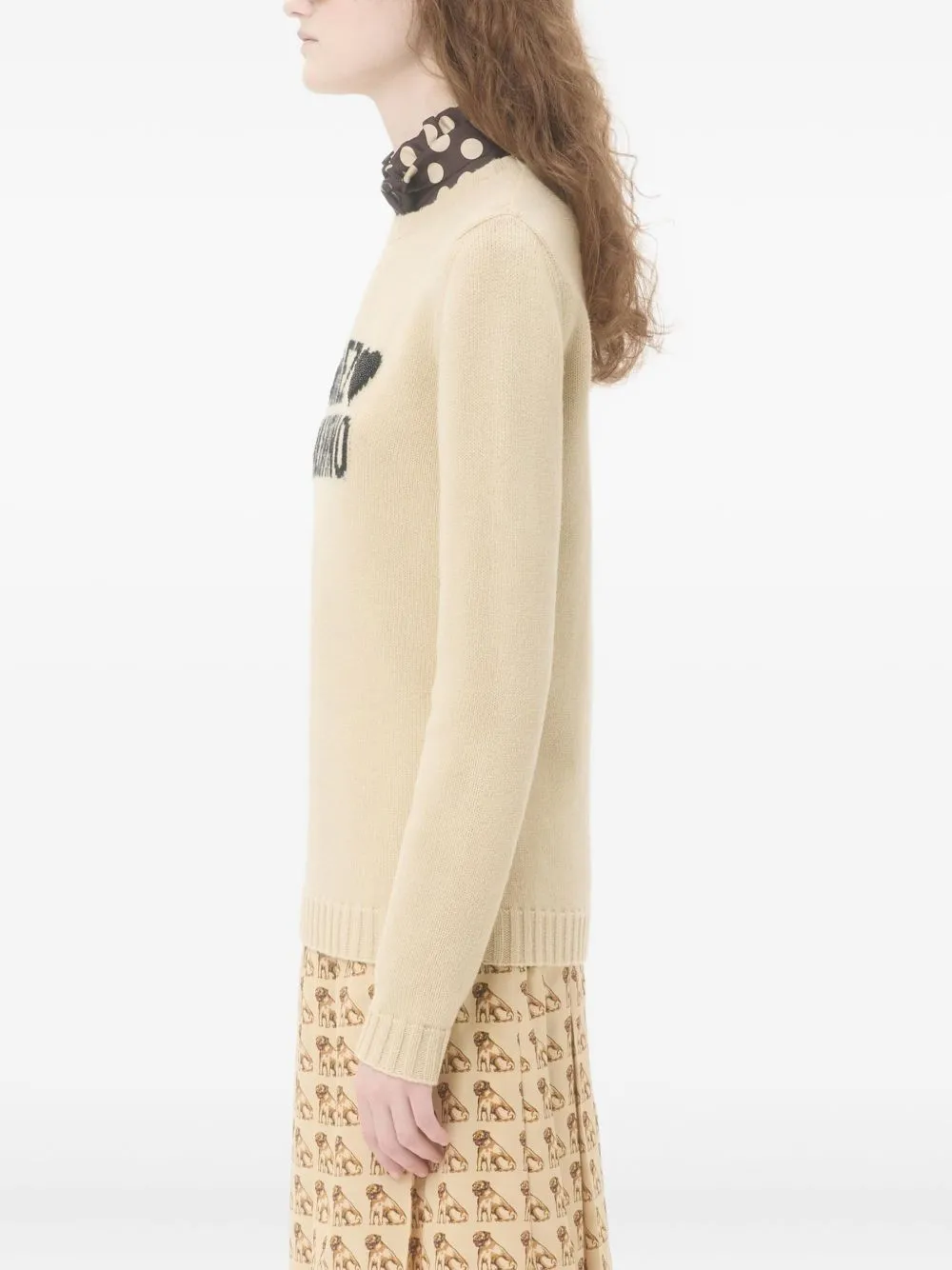 BEIGE WOOL SWEATER sold by Lord & Taylor product image thumbnail 5