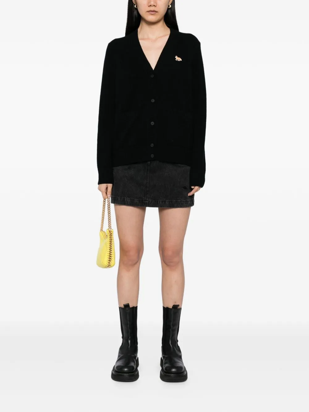 BLACK WOOL CARDIGAN sold by Lord & Taylor product image thumbnail 4