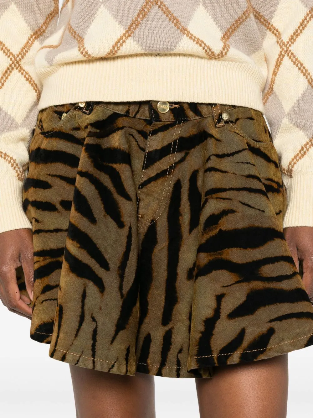 DENIN MINI SKIRT sold by Lord & Taylor product image thumbnail 5