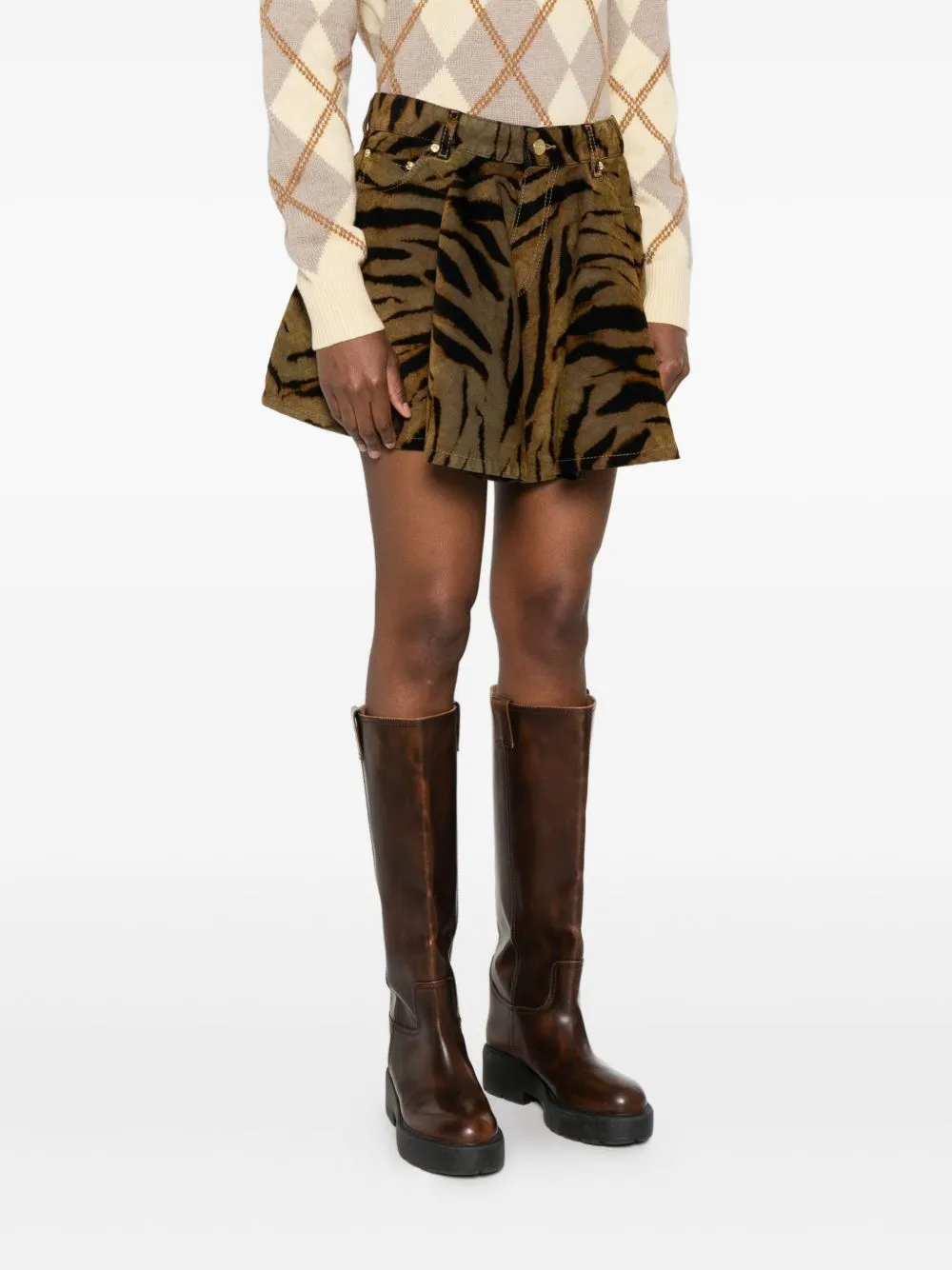 DENIN MINI SKIRT sold by Lord & Taylor product image thumbnail 2