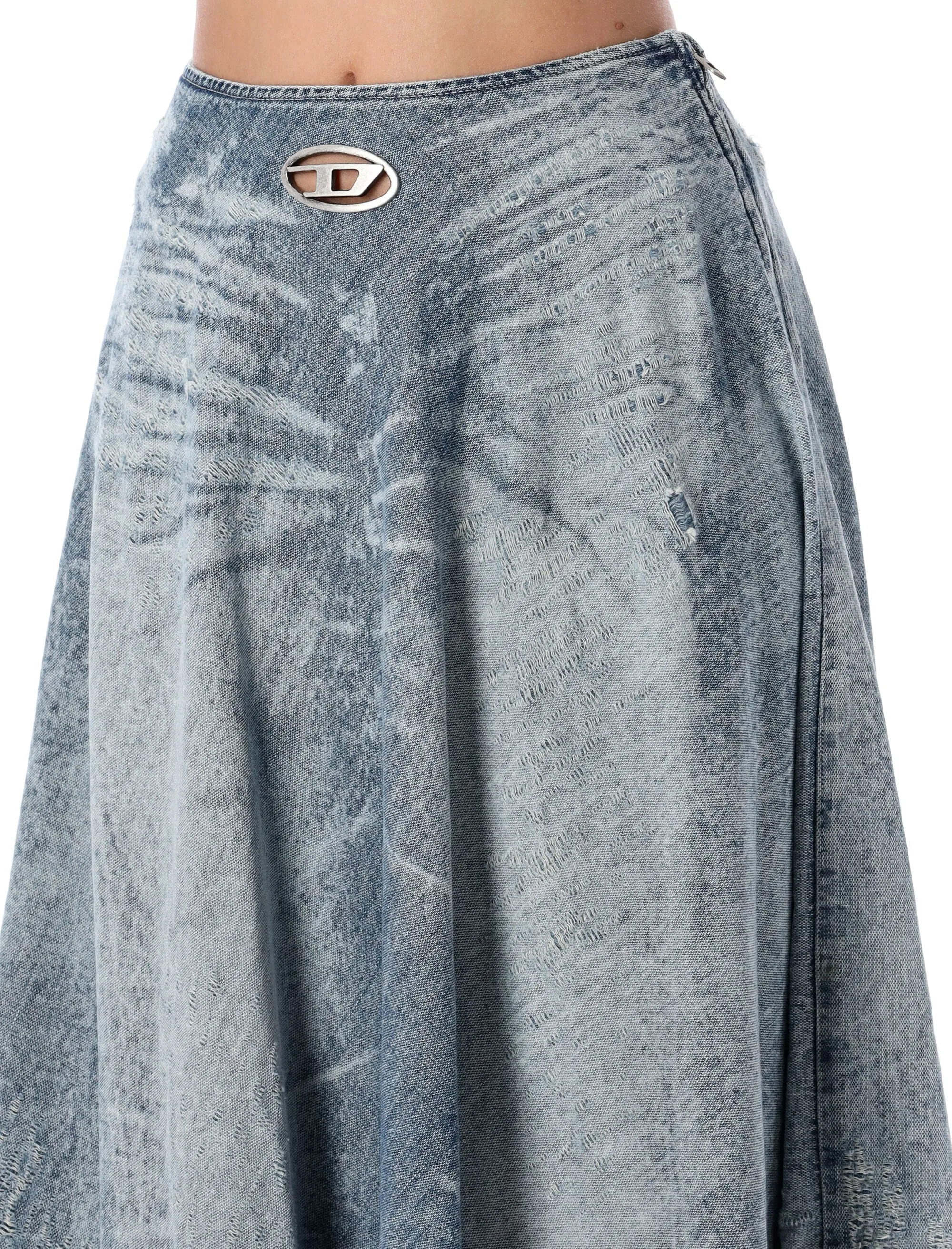 DENIM LONG SKIRT sold by Lord & Taylor product image thumbnail 3