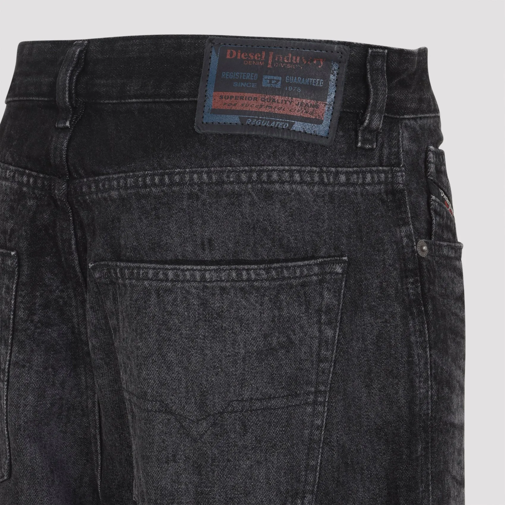 FLARED DENIM JEANS sold by Lord & Taylor product image thumbnail 4