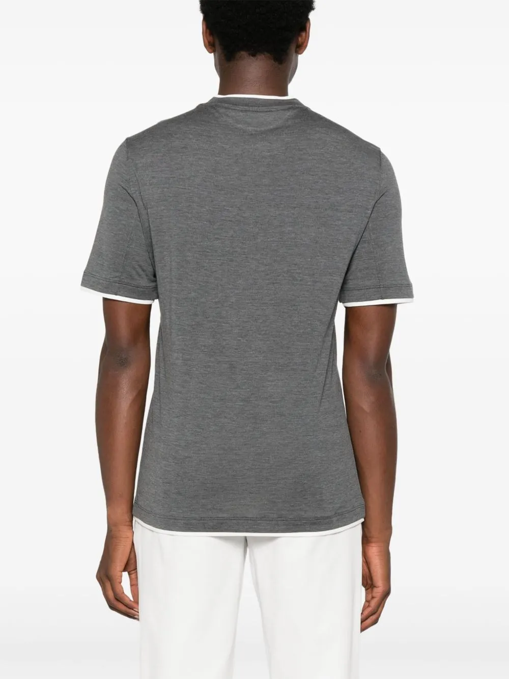 SILK BLEND T-SHIRT sold by Lord & Taylor product image thumbnail 3