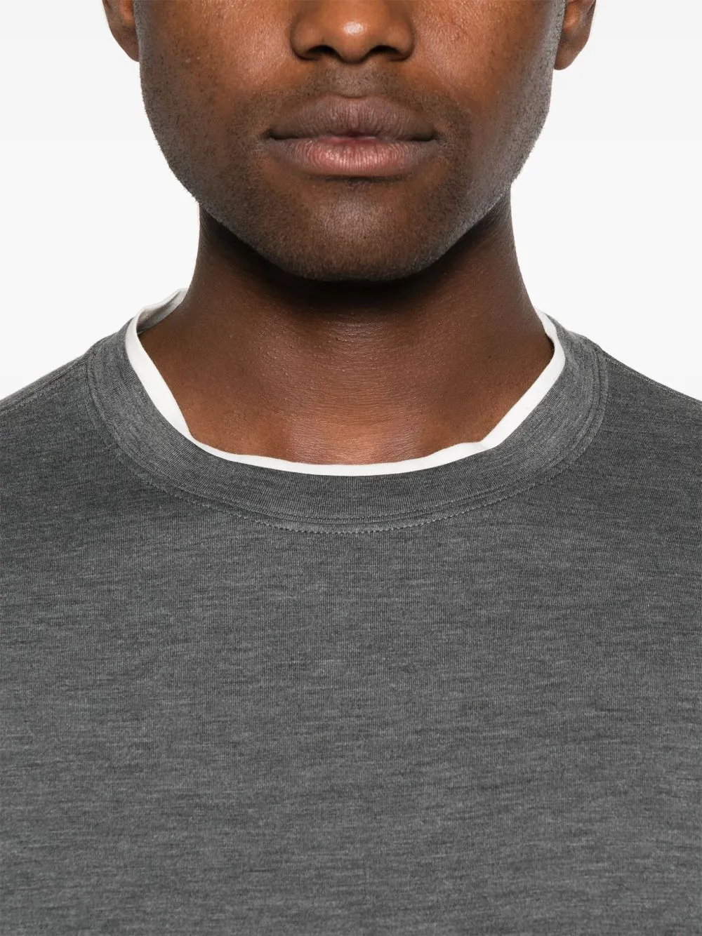 SILK BLEND T-SHIRT sold by Lord & Taylor product image thumbnail 4