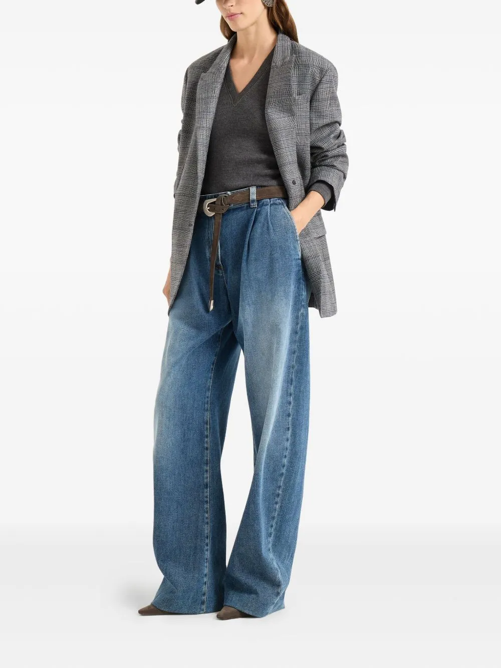 WOOL V-NECKED SWEATER sold by Lord & Taylor product image thumbnail 2