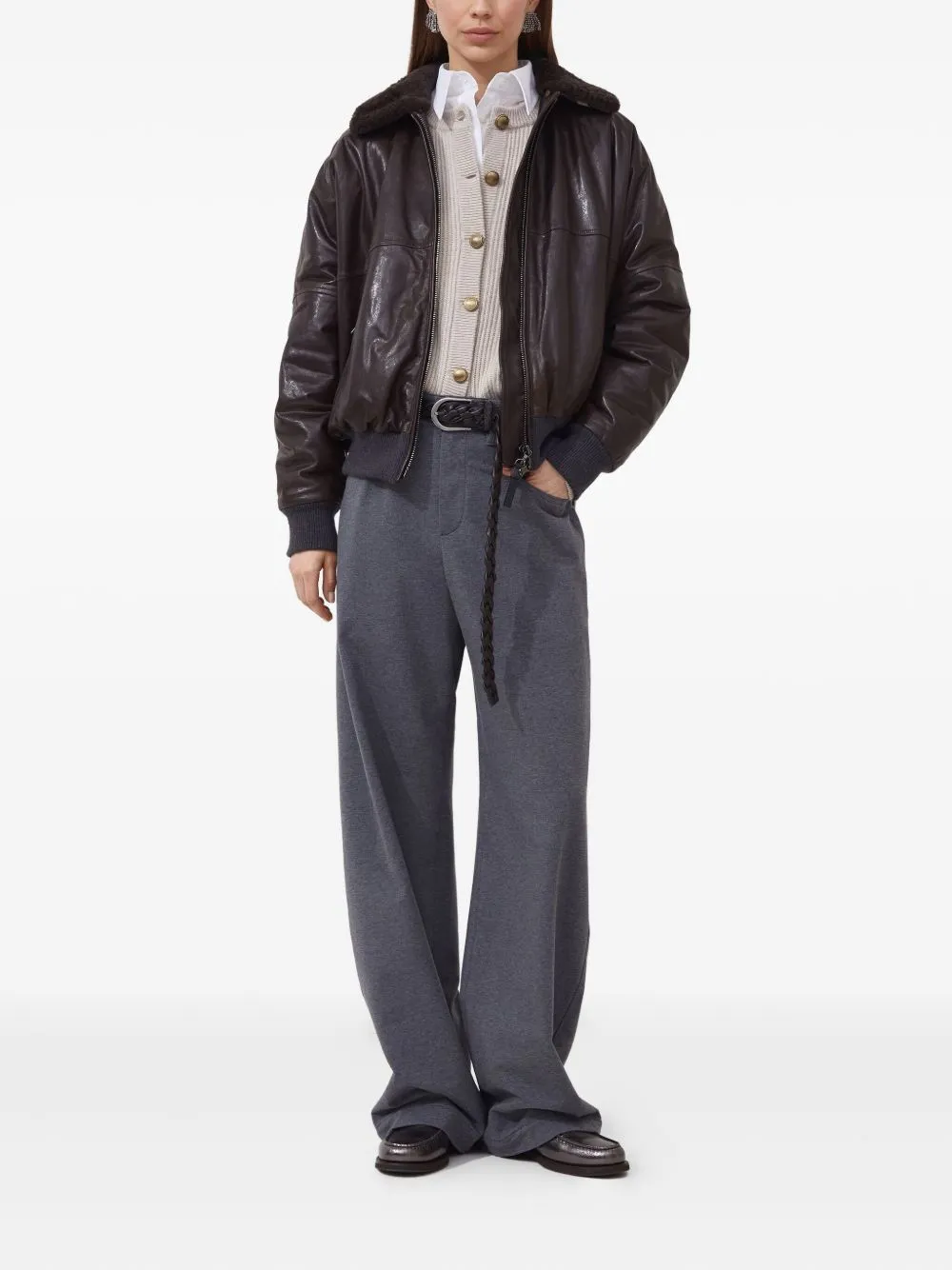 WOOL BLEND CARDIGAN sold by Lord & Taylor product image thumbnail 2