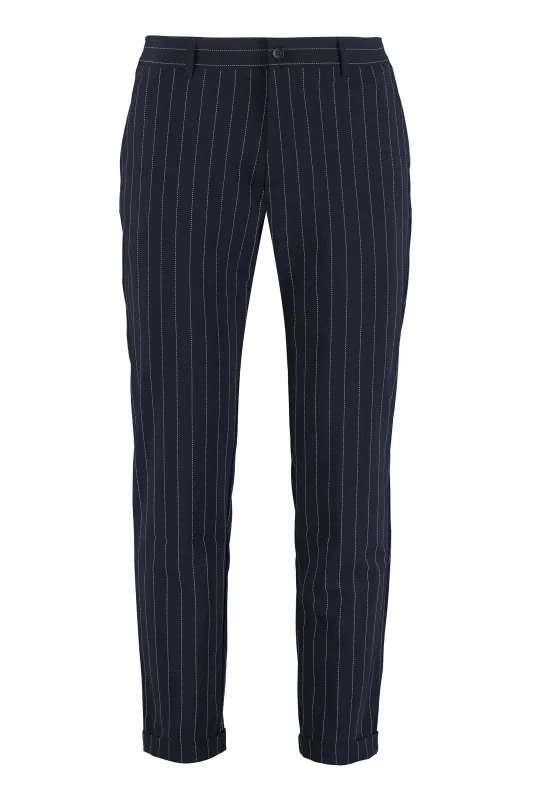 THE (PANTS) - PINSTRIPE-MOTIF TROUSERS sold by Lord & Taylor