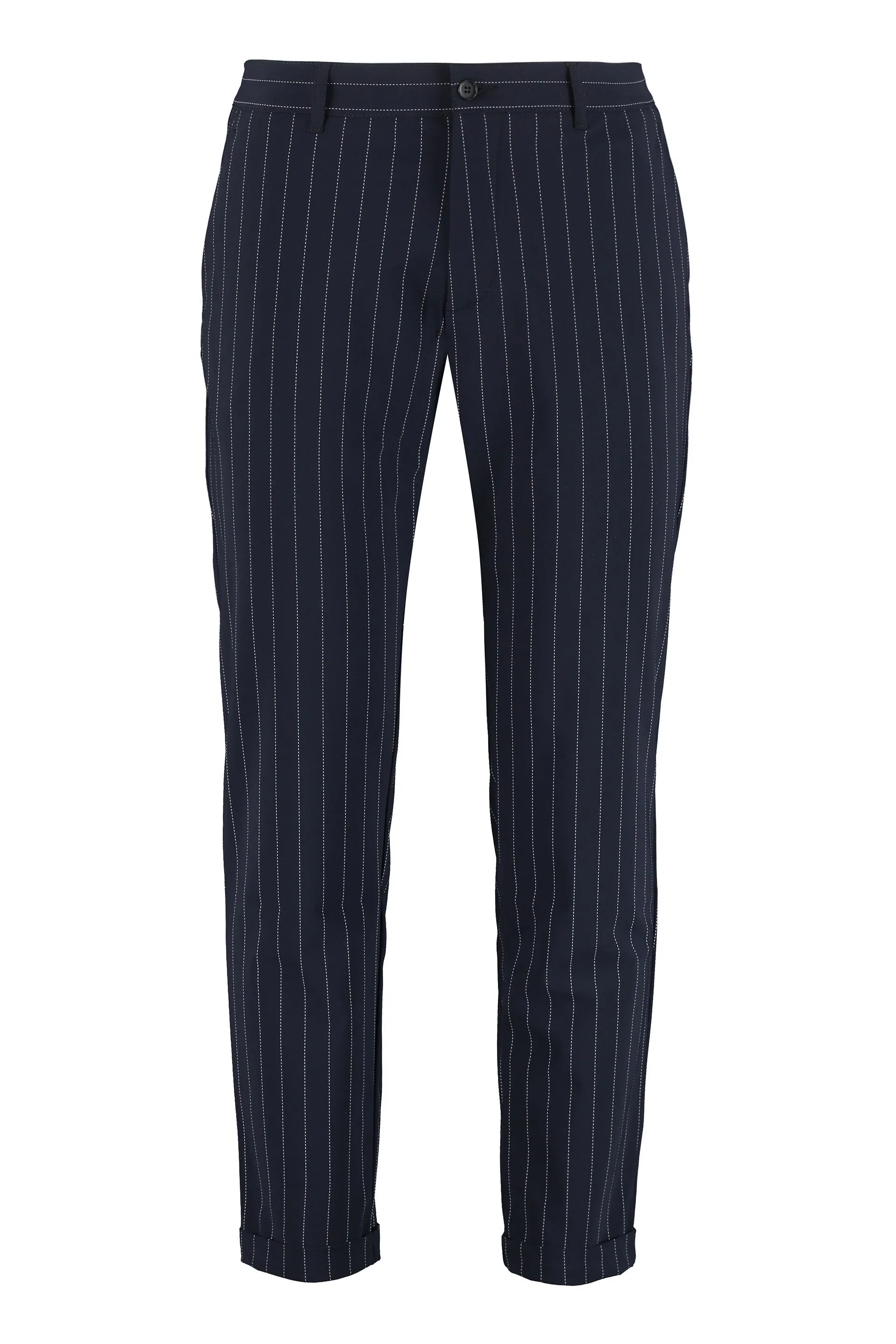 THE (PANTS) - PINSTRIPE-MOTIF TROUSERS sold by Lord & Taylor